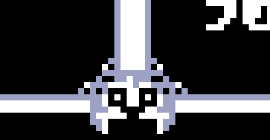 Close-up of two fancy window borders that form a tiger face by seeming coincidence